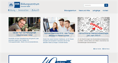 Desktop Screenshot of ihk-biz.de